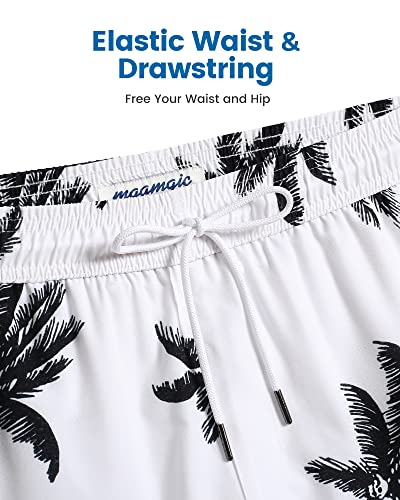 Image of maamgic 2 in 1 Mens Swim Trunks 7 Inch Swim Shorts Swim Suits Board Shorts