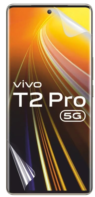 AACL Matte Screen Protector for Vivo T2 Pro 5G Membrane Case Friendly Full Edge to Edge Screen Coverage & Installation Kit- (Pack of 1)-image-37