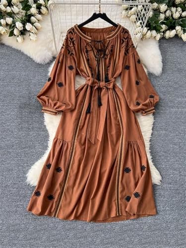 Robe de vacances bohème pour flâner au soleil avec style occidental - 2
