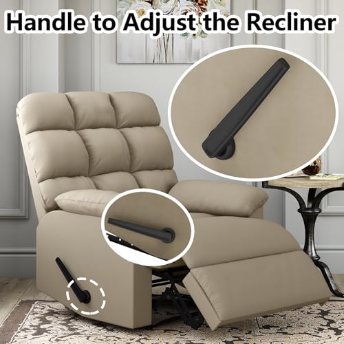 Sillón reclinable manual Caqui miniatura 6