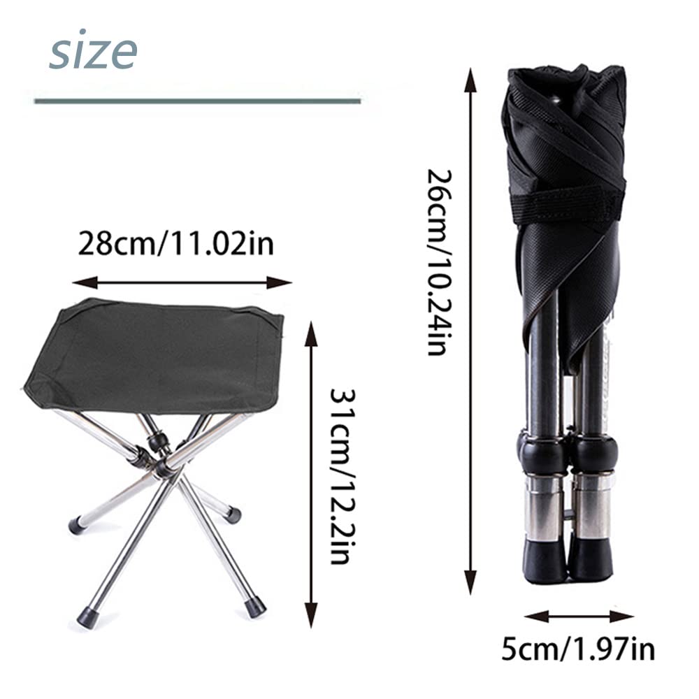 Tabouret Pliant Camping Léger, Tabouret De Camping Pliable Portable