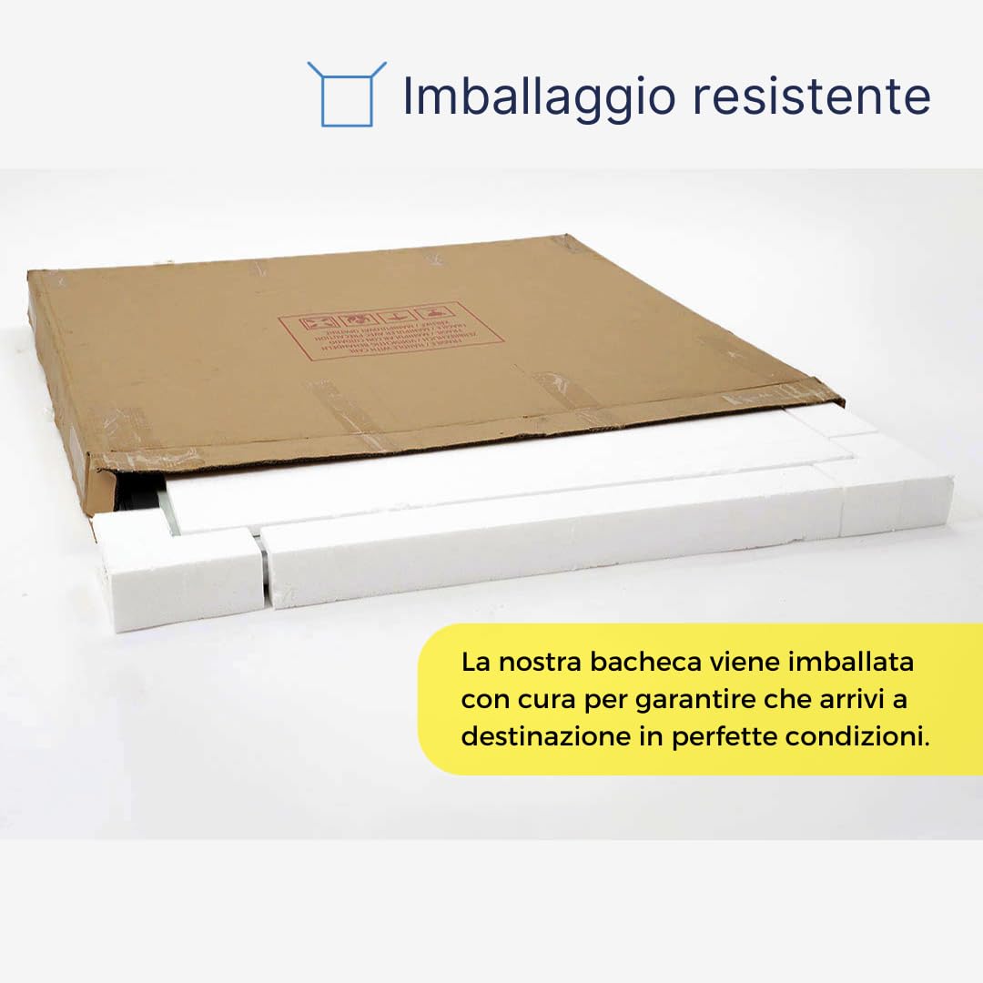 Danieli | Bacheca Certificata per Esterno 125x100 IP56, Vetro di Sicurezza, Ermetica | In Alluminio Colore Antracite, Magnetica con 2 Chiavi | Per Muri e Ringhiere (15xA4)