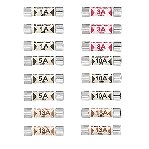 QitinDasen 5 Valore 100Pcs BS1362 Fusibili Set, 25...