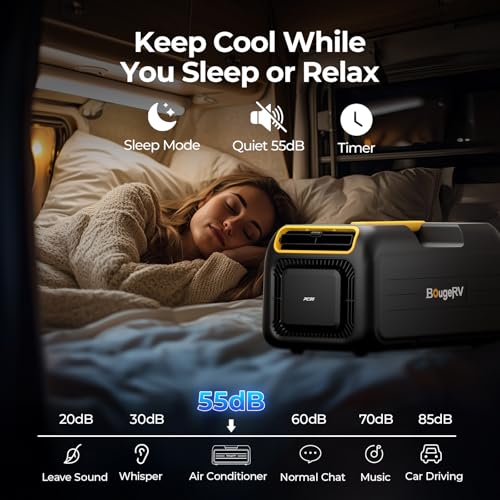 BougeRV 3500BTU Upgraded Camping AC