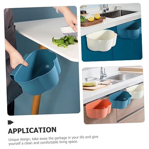 Caneca de basura colgante rectangular para cocina DECHOUS 3 pzas miniatura 2