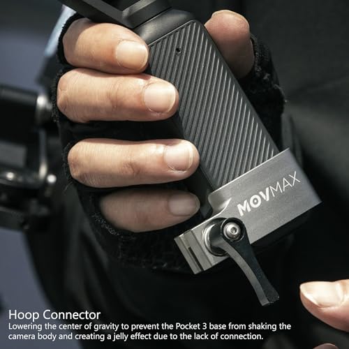 Ficha técnica Movmax Brazo de hoja para cámaras DJI Pocket 3, Insta 360 y GoPro Hero 12 con tecnología de brazo N2 conector de aro de aleación de aluminio para DJI Osmo Pocket 3 gris - Fernando Cortés