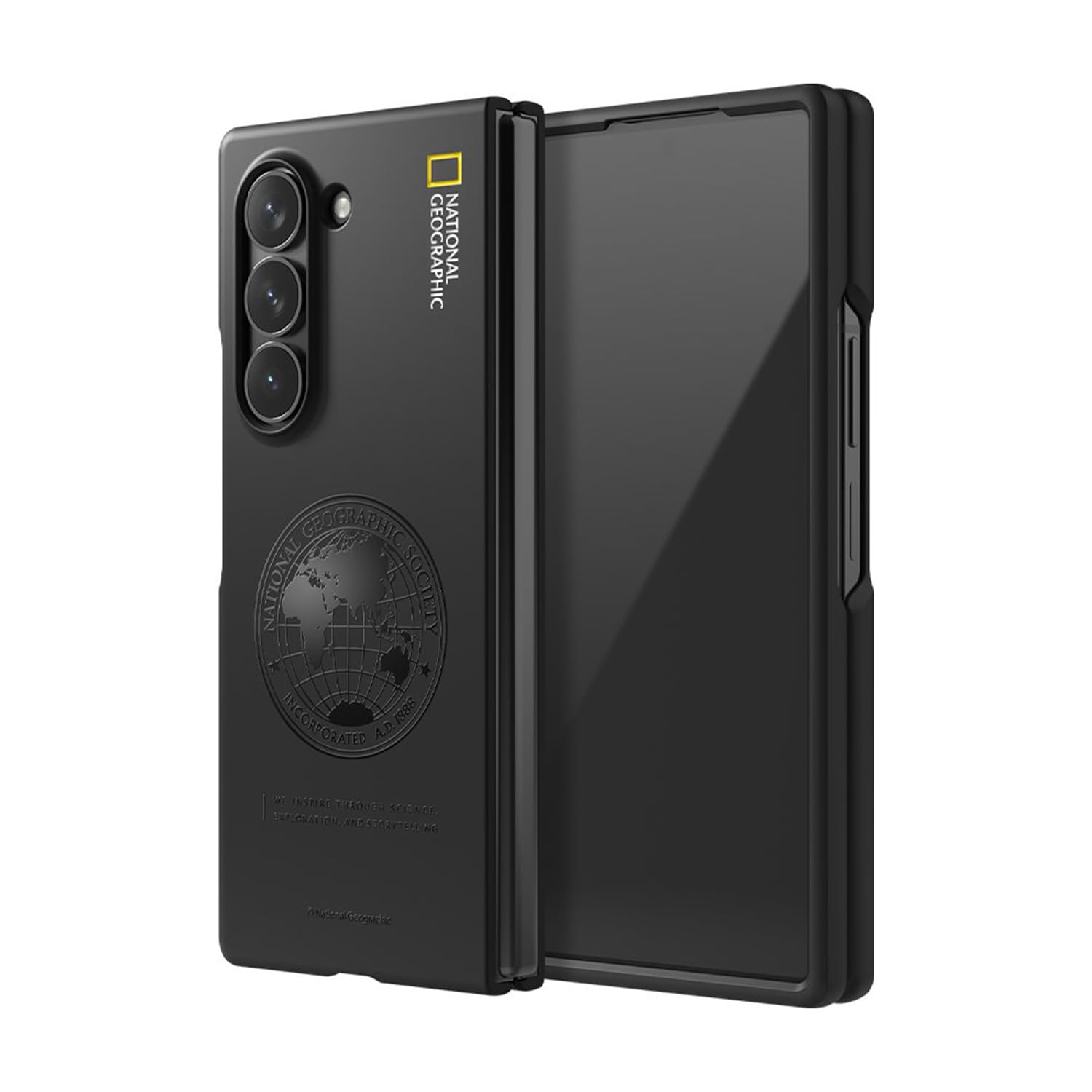 National Geographic Slim Fit Case (Galaxy Z Fold Series) Galaxy Z Fold 6 Global Seal - Black
