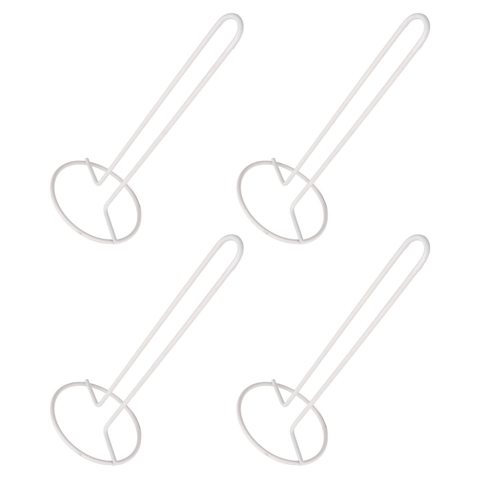 Okuyonic Soccer Cones Stand ,4Pcs Soccer Cones Holder Iron Soccer Disc Cone Stand Save Space Soccer Football Training Saucer Rack for Sports Supplies