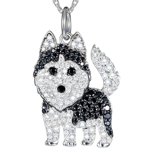 Collier pendentif chien Husky : le cadeau idéal pour femme passionnée