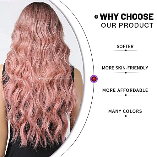 Esmee-Long-Wavy-Pale-Pink-Wigs-for-Women-Natuaral-Synthetic-Hair-Heat-Resistant-Ombre-Wig-for-Daily-Party-Cosplay-Use