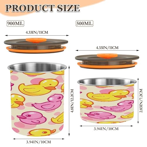 Envase de Café Hermético Acero Inoxidable 900ml ATTX miniatura 2