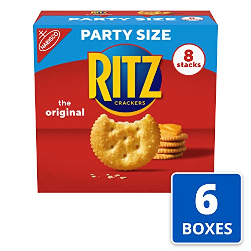 Ritz Original Crackers, Party Size, 27.4 Oz Boxes 8 Stacks(Pack Of 6) #TOP1
