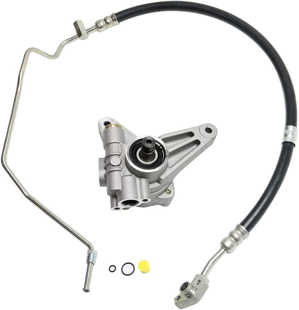 Garage-Pro Power Steering Pump Kit with Pressure Line Hose Replacement for Honda Odyssey 2005-2007 3.5L Replaces # 215442, 92164, 979146, 365543, 36365543