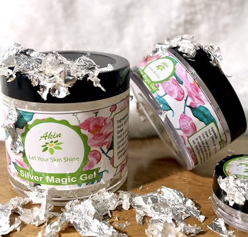 Silver Magic Gel for Women & Men | for All Skin Types | Lightweight | Non-Greasy Formula | Multipurpose Gel Moisturizing | Soothing | Brightening (50ml)