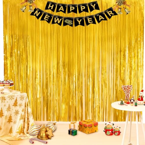 OHOME New Years Decorations 2027 - New Year Backdrop for Wall Door - New Years Eve Party Supplies -...