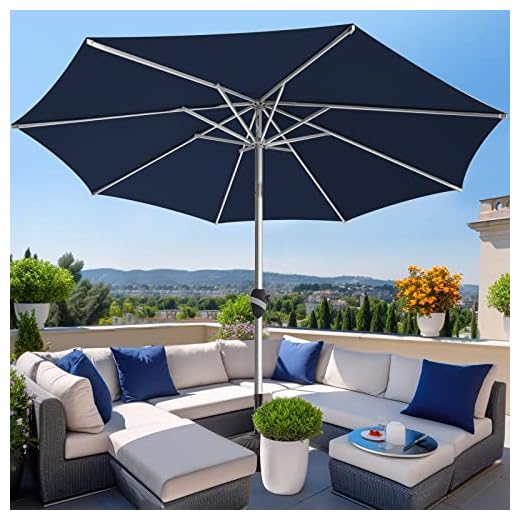 Best modern patio umbrella Durable Aluminum Patio Umbrella