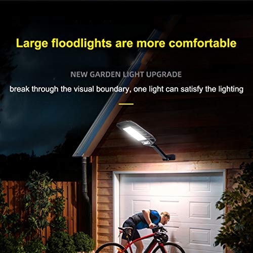 Flameer de Rua Solar Luz de Inundação Ao Ar Livre, sensor de movimento IP65 Dusk To Dawn Luz Solar c