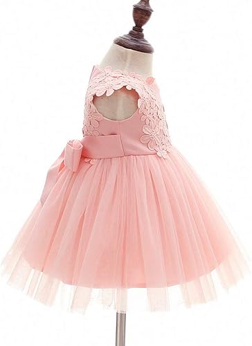 Vista 3 de Moon Kitty Vestido de niña para bautizo, vestidos de bautizo, vestido de niña de flores