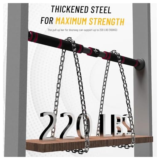 PulseBar Adjustable Pull Up Bar for Home