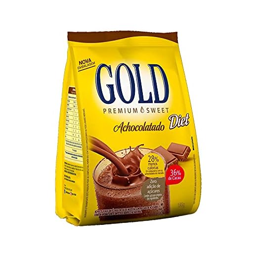 Achocolatado Sem Açúcar Gold 180g