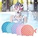 Kangnice Kids Stretch Swimming Hat Cute Cartoon Fish Silicone Swim Hat Comfortable Waterproof Bathing Pool Hat for Childrens Swimming Hat