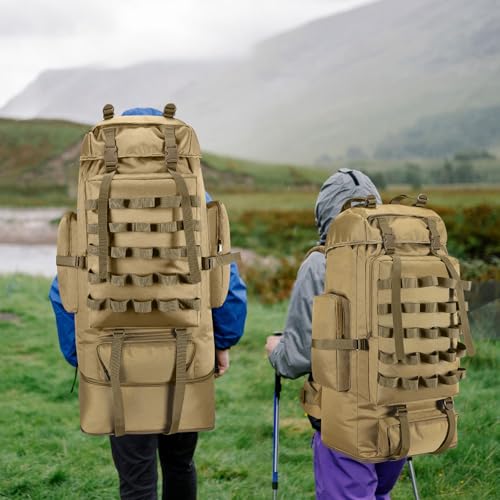 LibSkyln 70L/100L Camping Backpack