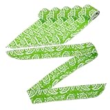 Healeved 6 piezas Unidades Bufandas Enfriadoras de Cuello Reutilizables para Adultos Pañuelos Refrescantes de Poliéster Algodón para Actividades al Aire Clima Cálido