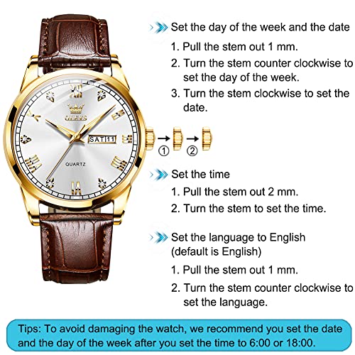 Thin Watches For Men Stainless Steel Quartz Inexpensive Watches Water Resistant Luminous Hands Classic Men Wristwatches With Day Date Diamond Dial Premium White Men's Dress Watches Easy To Read Reloj #TOP5