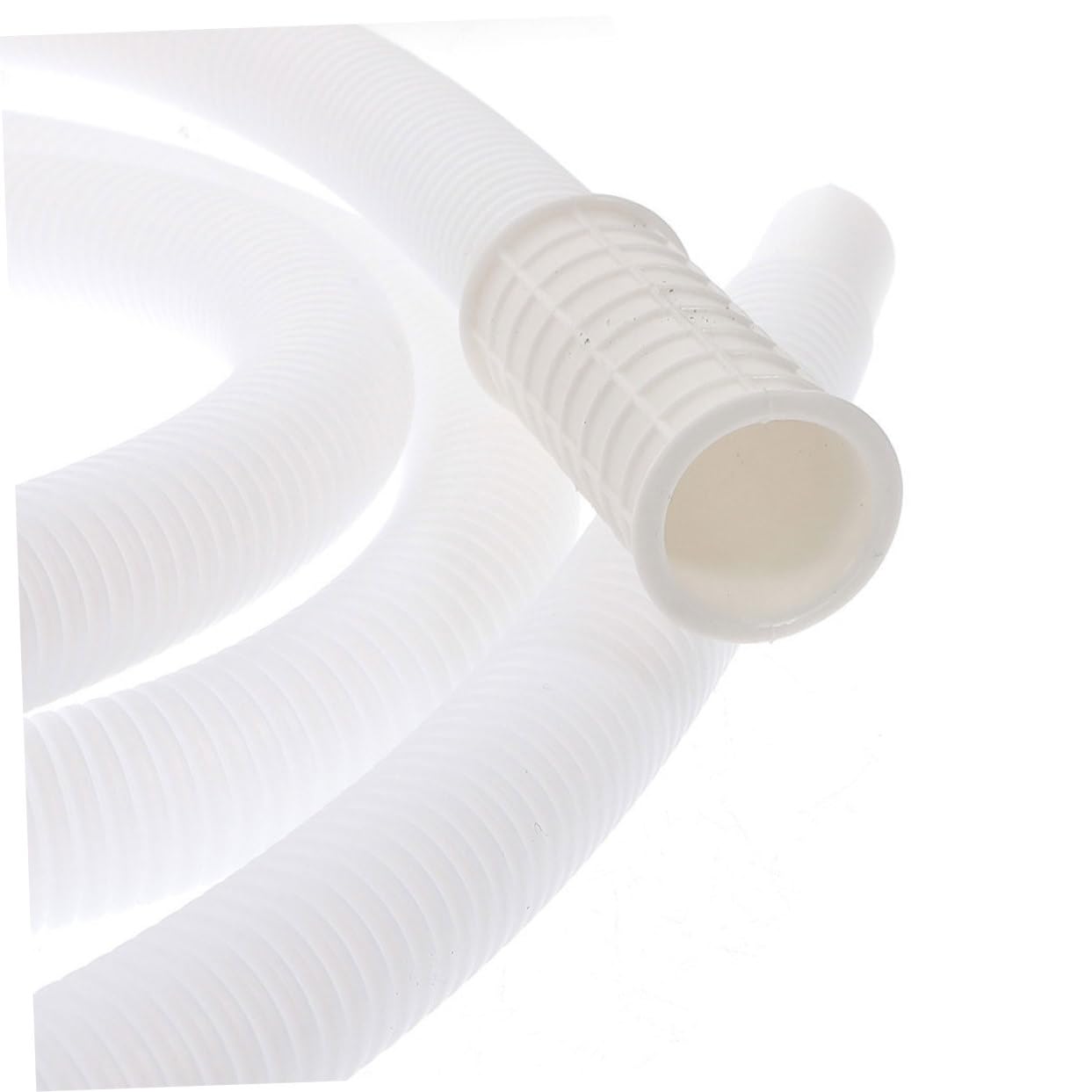 iplusmile Tubo Scarico Condensa per Condizionatore Bianco in Pe e Abs Flessibile con Fascette, Resistente e Mantiene Pulizia, per Unità Esterne