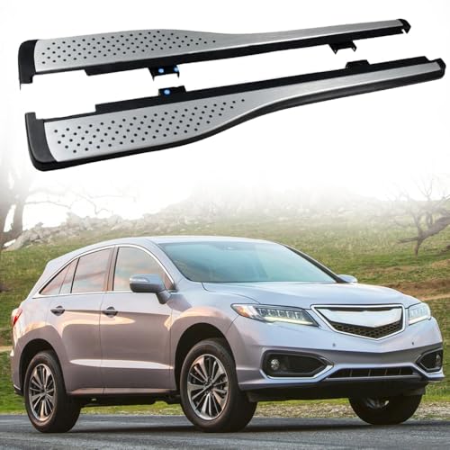 Estribos laterales de aluminio para Acura RDX 2013-2018 miniatura 1