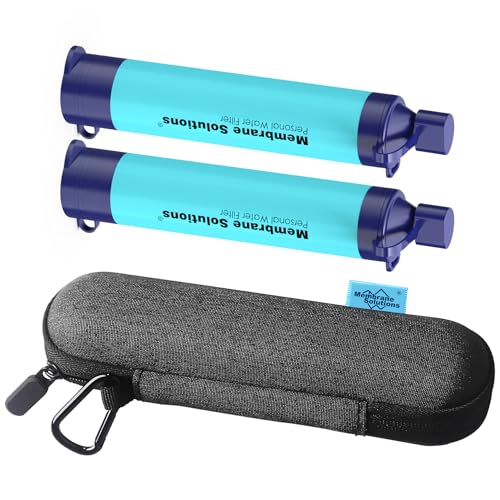 Portable Water Filter Straw Set for Outdoor Activities