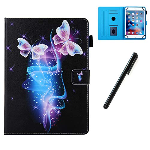 HereMore - Funda Universal para Tablet de 10,1 Pulgadas con lápiz Capacitivo para Samsung A 10,1,...