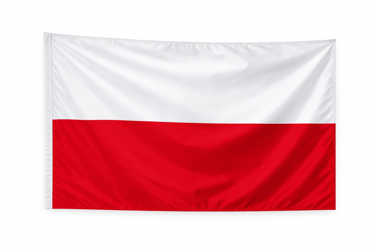 Bandiere Internazionali 90x150cm, Poliestere, per Mondiali 2026 e Eventi Sportivi (POLONIA)