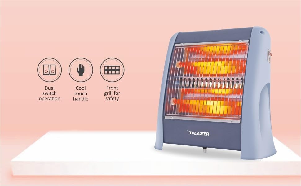 Image of Lazer Torrid Double Rod Quartz Room Heater