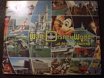 Paperback Walt Disney World Epcot Center a Pictorial Souvenir-1982 Book