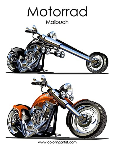 Preisvergleich Produktbild Motorrad-Malbuch 1
