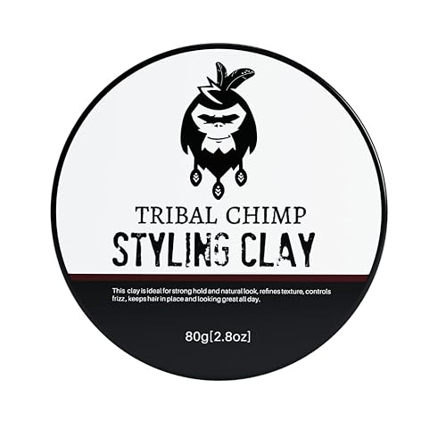 Arcilla de peinado Arcilla mate con aroma cítrico, arcilla capilar para cabello liso, rizado y teñido, 2.82 oz