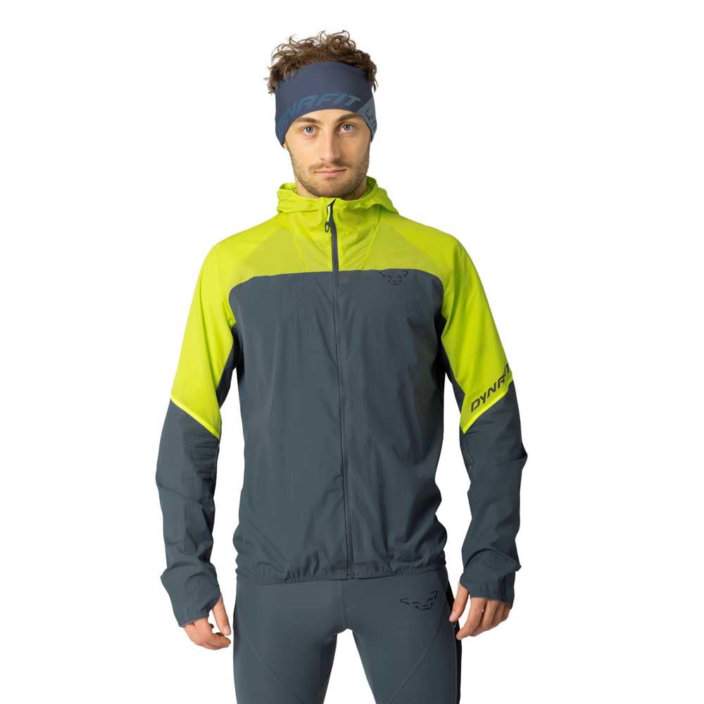 DYNAFIT Herren Alpine Wind Jacke, ultra yellow, M