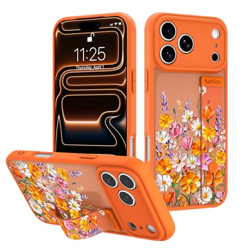 Coque antichoc iPhone 17 Pro Max rigide et souple fleurie - 2