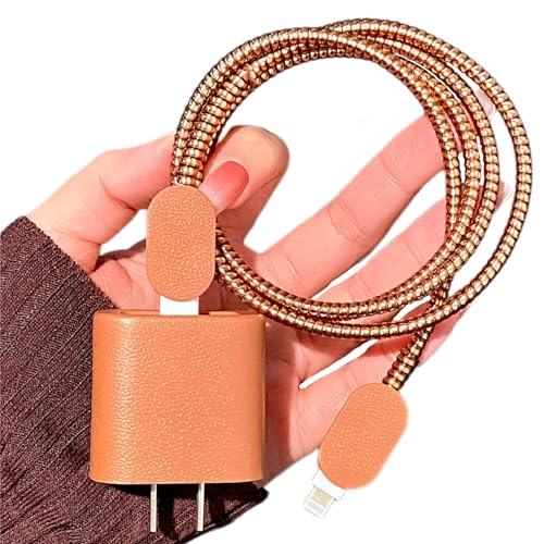 Protector de cable para iPhone ideal para el escritorio de mujeres y niñas