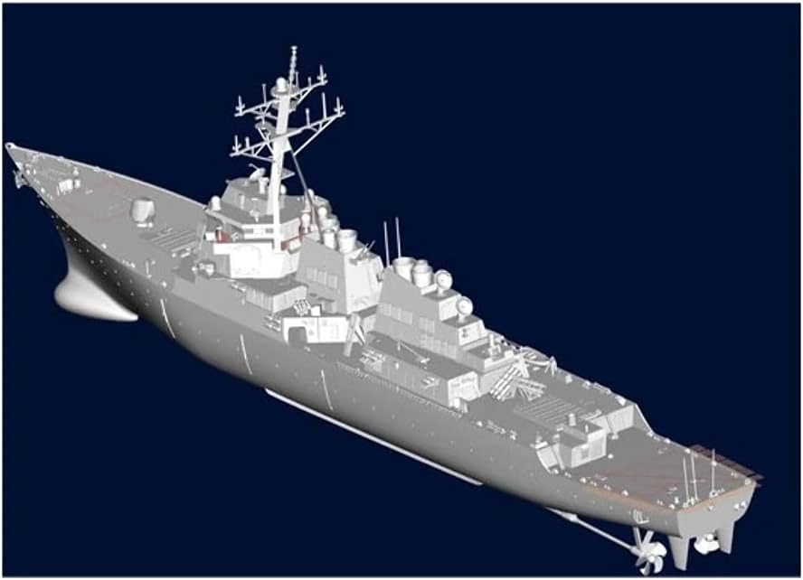 Trumpeter 1/350 Scale USS Cole DDG67 Arleigh Burke Class Guided Missile Destroyer
