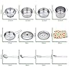 Play Pots and Pans Toys for Kids - Kitchen Playset Pretend Cookware Mini Stainless Steel Cooking Utensils Development Toys for Toddlers & Children Ages 3 Years and up #2
