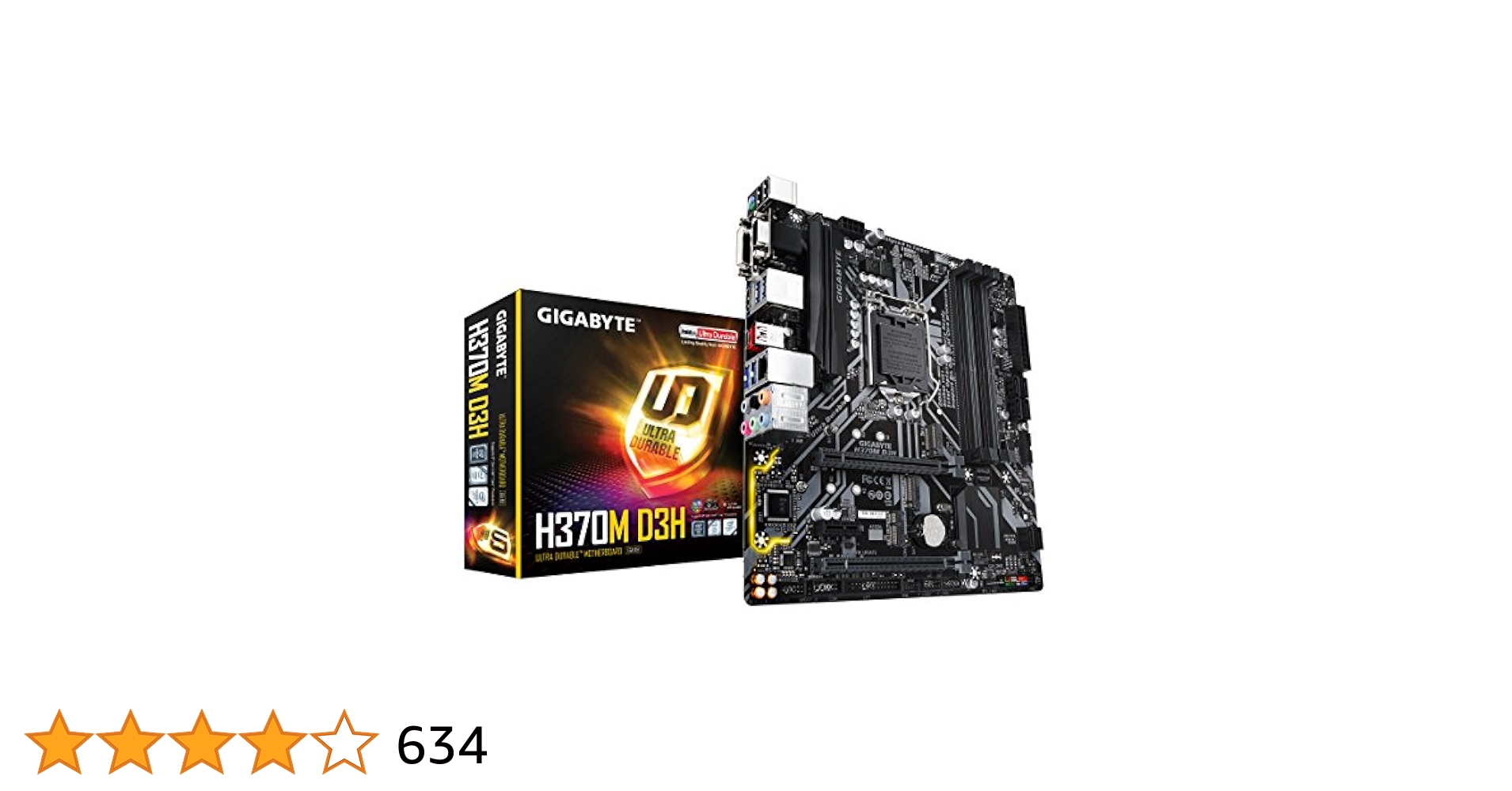 Amazon | GIGABYTE H370M D3H M-ATX マザーボード [Intel H370