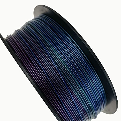 Stronghero3D PLA 3D-Drucker-Filament, 1,75 mm, Vertigo Galaxy Rainbow, mehrfarbig, Genauigkeit +/- 0,05 mm, Nettogewicht: 1 kg, für Ender3 Prusa – Bild 6