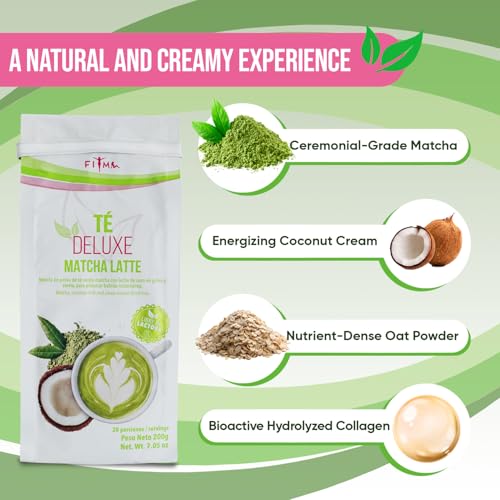 Té Matcha Latte instantáneo 20 porciones miniatura 4