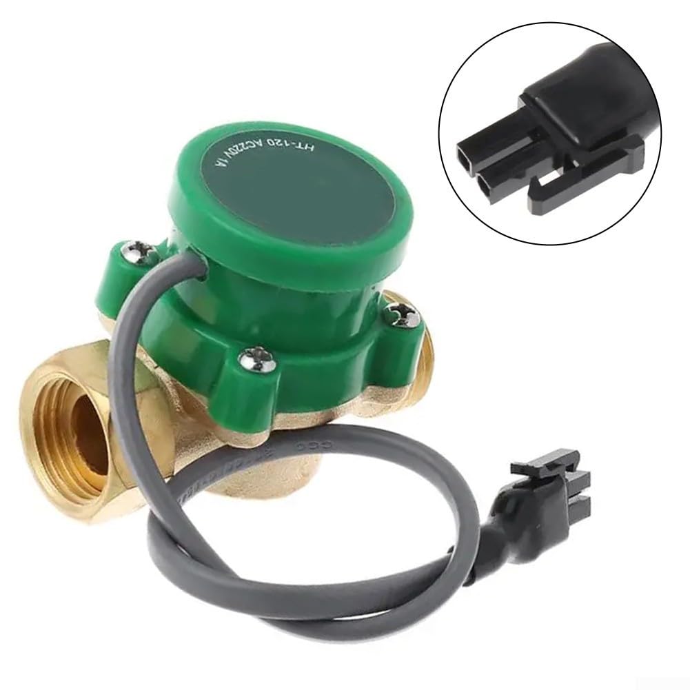 Pompe de circulation d'eau pour chauffage central, installation facile, pompe de circulation d'eau chaude et froide, matériau en laiton, 1 débit d'appoint 5 A