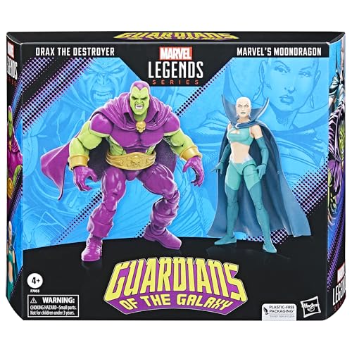 Marvel Classic Hasbro Marvel Legends Series Drax The Destroyer Et Marvel' Moondragon - vue 3