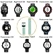 Replacement Smart Wrist Watch Accessory Band Strap for Garmin Forerunner 220/230/235/620/630/735XT/235Lite, One Size