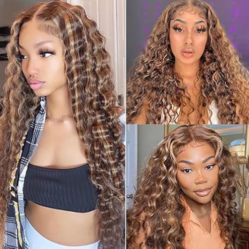 Extensiones de cabello humano con ondas profundas para dar volumen natural 2