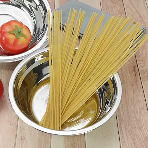 Waikhomes 6 Packd Salad Mixing Bowls, Stainless Steel Serving Bowl For Cooking Baking #TOP5